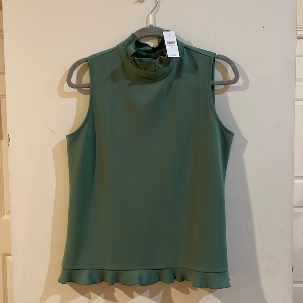 Adorable and Taylor Sage Green top new with tags size medium